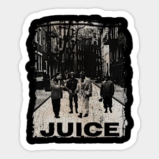 juice 90 movie, 80s vintage Sticker